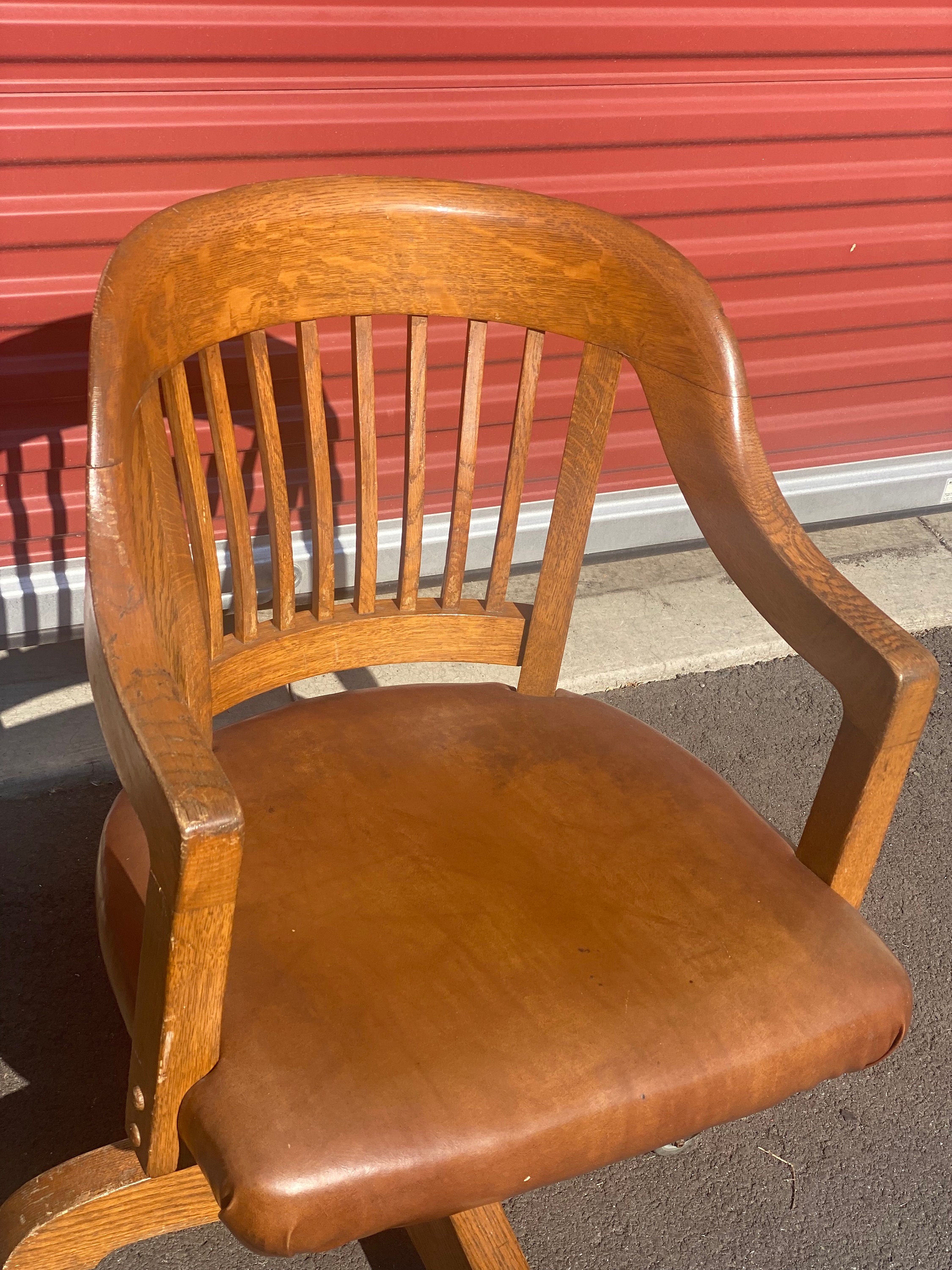 Bankers chair vintage discount