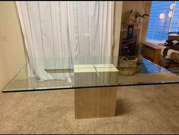 Artedi travertine table deals