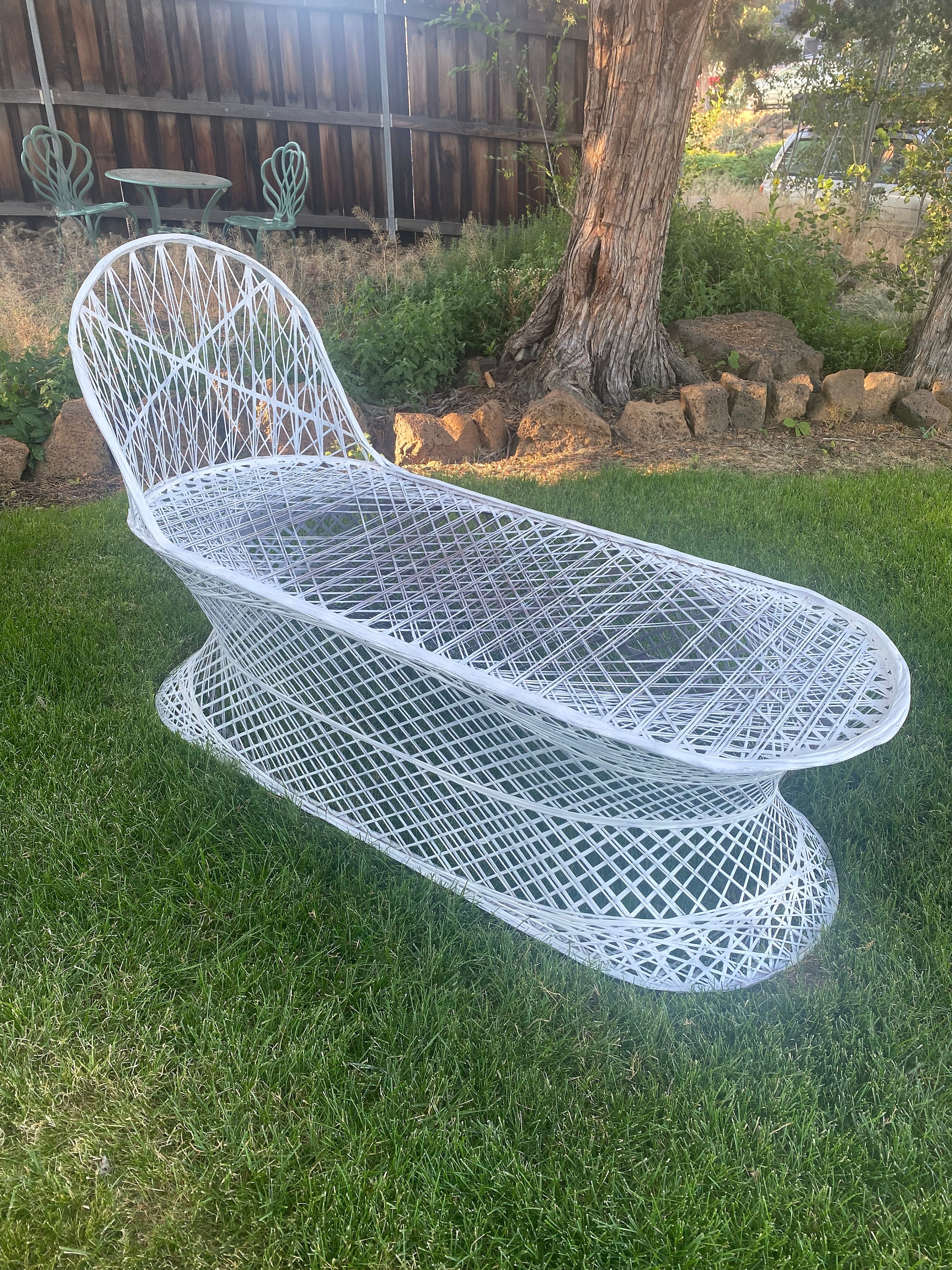 Fiberglass chaise lounge discount
