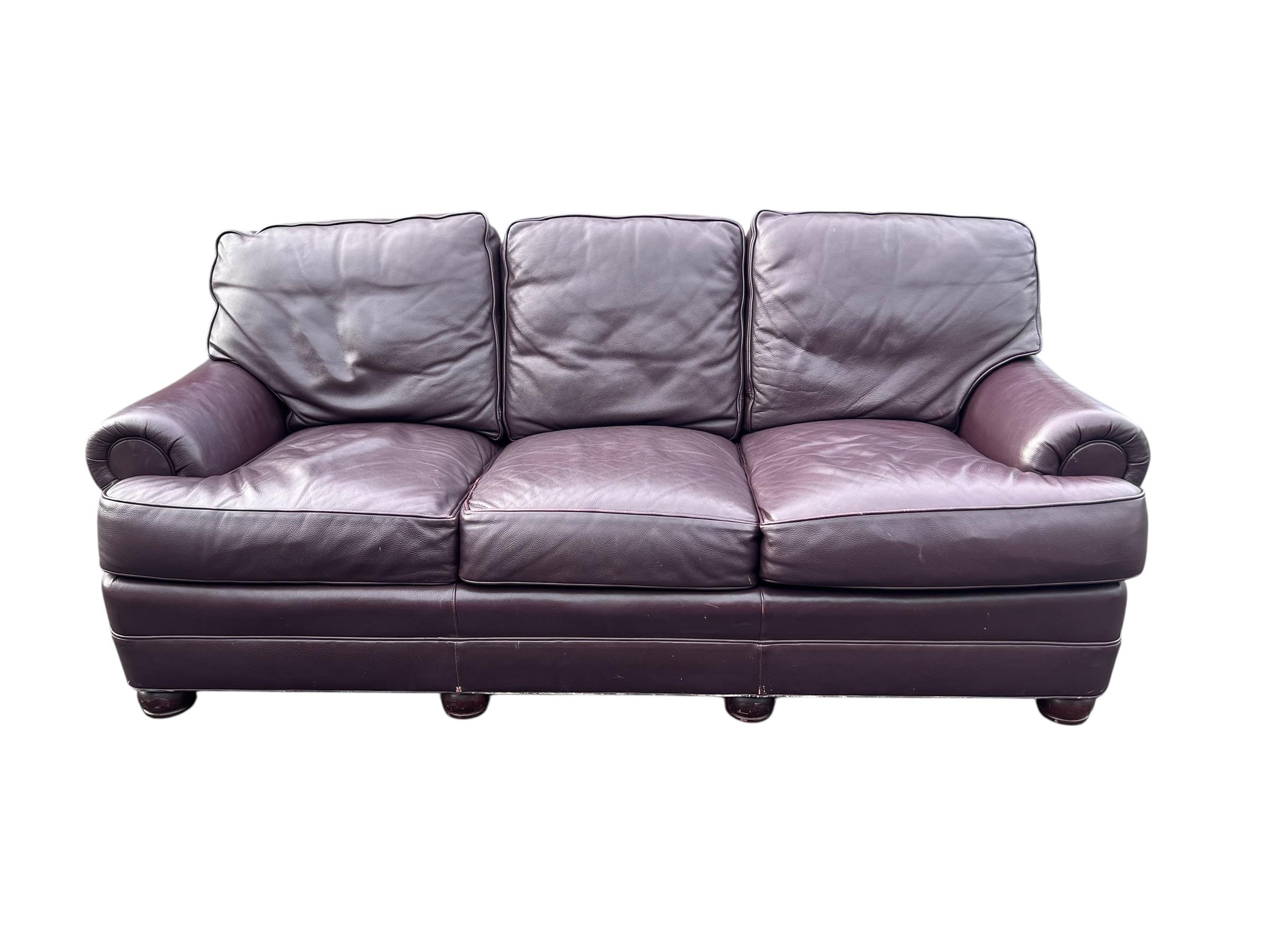 Hancock and Moore Leather Sofas - Etsy
