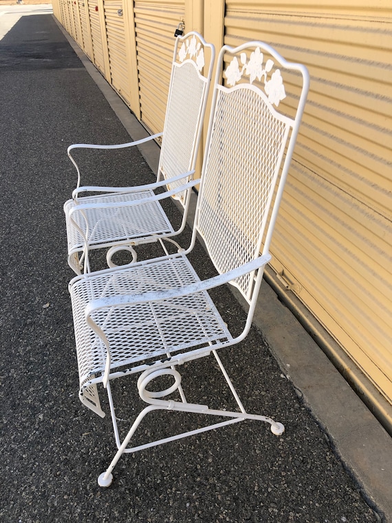 iron spring chair
