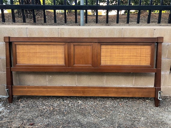 Cane headboard california king deals