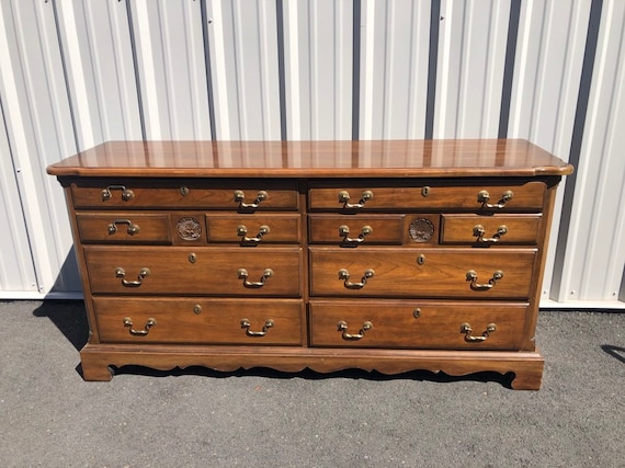 Vintage Pennsylvania House Furniture Company Cherry Lowboy Chest