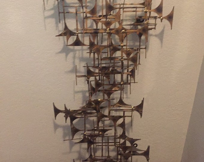 Vintage Marc Creates Brutalist Wall Sculpture Measures - Etsy