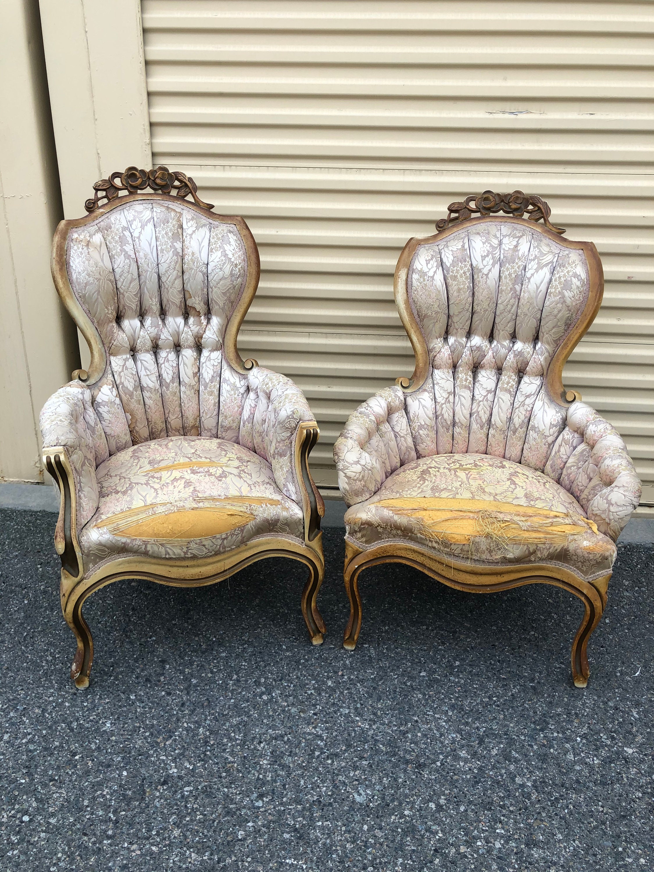 SET OF 6 PELHAM SHELL AND LECKIE PARLOR CHAIRS