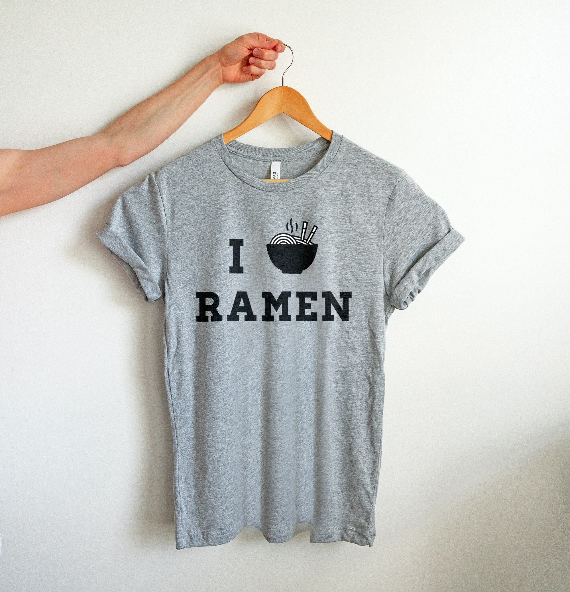 Ramen Shirt I Heart Ramen T-shirt Ramen 
