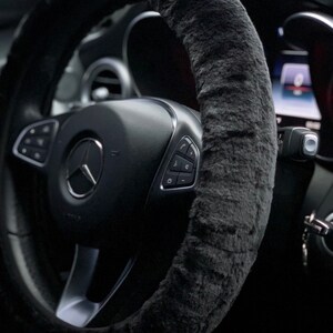 ZFRXIGN Dolphin Handbrake Cover for Women Car Steering Wheel Cover Light Blue Auto Gear Shift Knob Cover Anti Slip Sweat-Absorbent Car Accessories Wrap Around