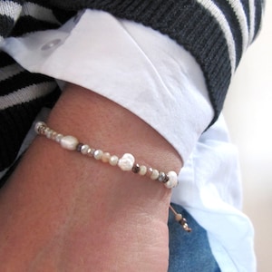Bracelet en perles style bohème chic, bracelet en perles macramé, cadeau pour femme, bracelet miyuki cadeau meilleur ami, bracelet à empiler