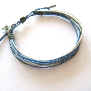 Bracciale macramè, bracciale boho, bracciale hippy, bracciale donna, regalo  donna, bracciale multistrand, gioielli estivi,gioielli macramè