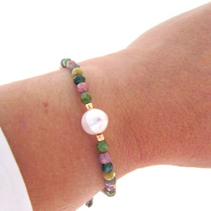 Bracelet en perles style bohème chic, bracelet en perles macramé, cadeau pour femme, bracelet miyuki cadeau meilleur ami, bracelet à empiler