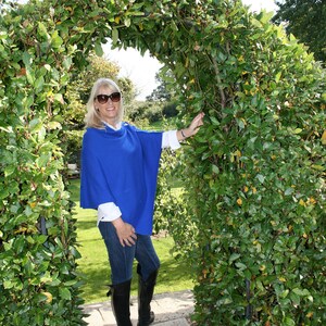 Cashmere multi way poncho