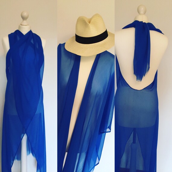 silk sarong dress
