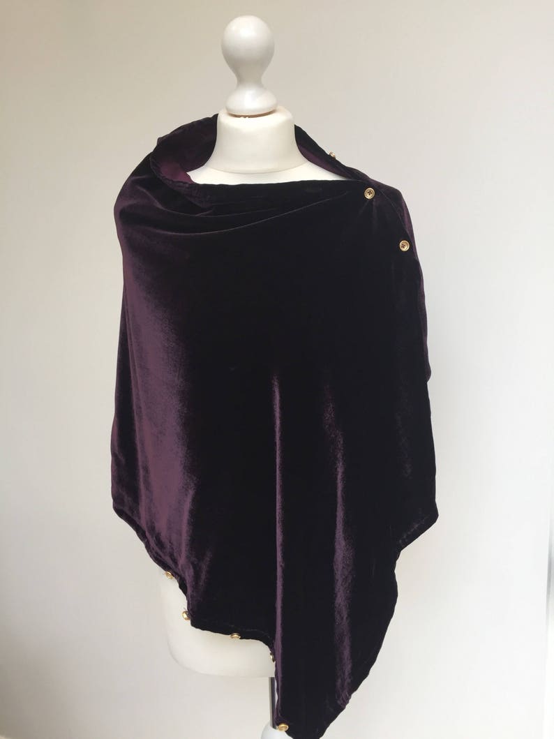Luxury 4 in 1 Wrap in Velvet lined with Silk