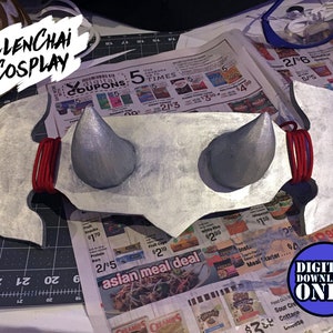 Dog Demon Shoulder Armor Pattern - Download