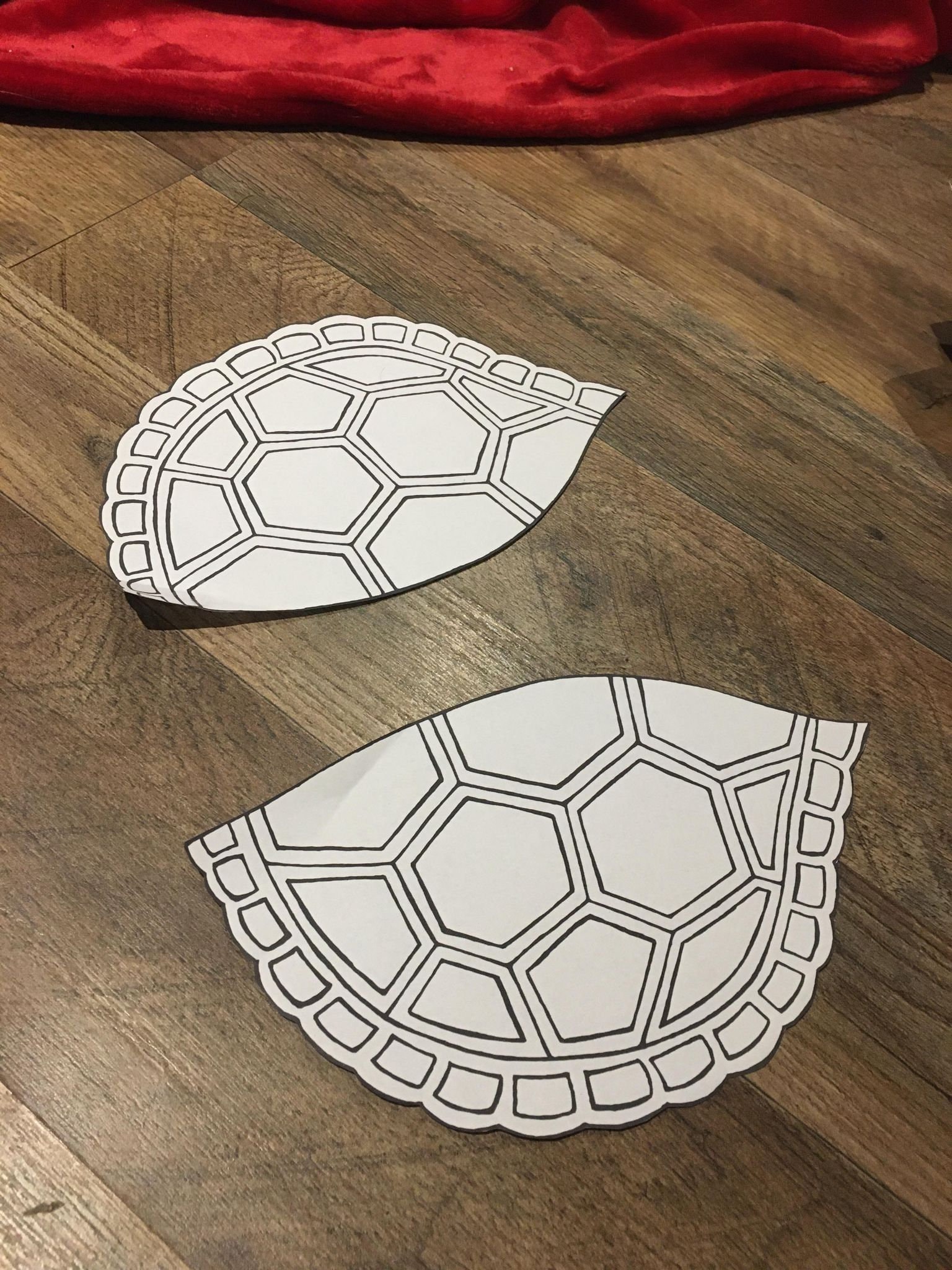 Turtle Shell Template *PDF DOWNOAD* // Template and Pattern Etsy