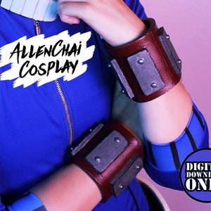 Wrist Cuffs Pattern! *PDF DOWNLOAD* // Template and Pattern