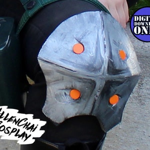 Knee Pad Armor Pattern! *PDF DOWNLOAD*