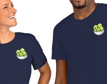 Edamame t-shirt, Couple t-shirt , edamame tee , Food T-Shirt Food anime tshirt, Unisex cartoon tee, edamame family tshirt for men /women