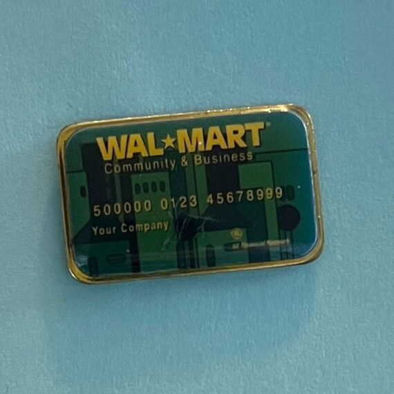 Walmart Lapel Pin: Community & Business Financial Network