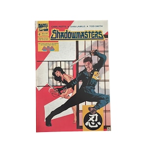 Comic Shadowmasters #4 - Martial Arts Punisher Spinoff, Action-Packed Adventure, Collectible Graphic Novel, Unique Comic Book