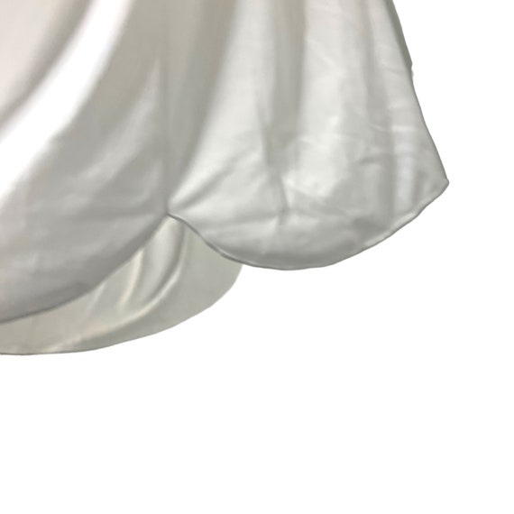 Vtg Shadowline White Camisole Nylon USA Size 34 N… - image 4
