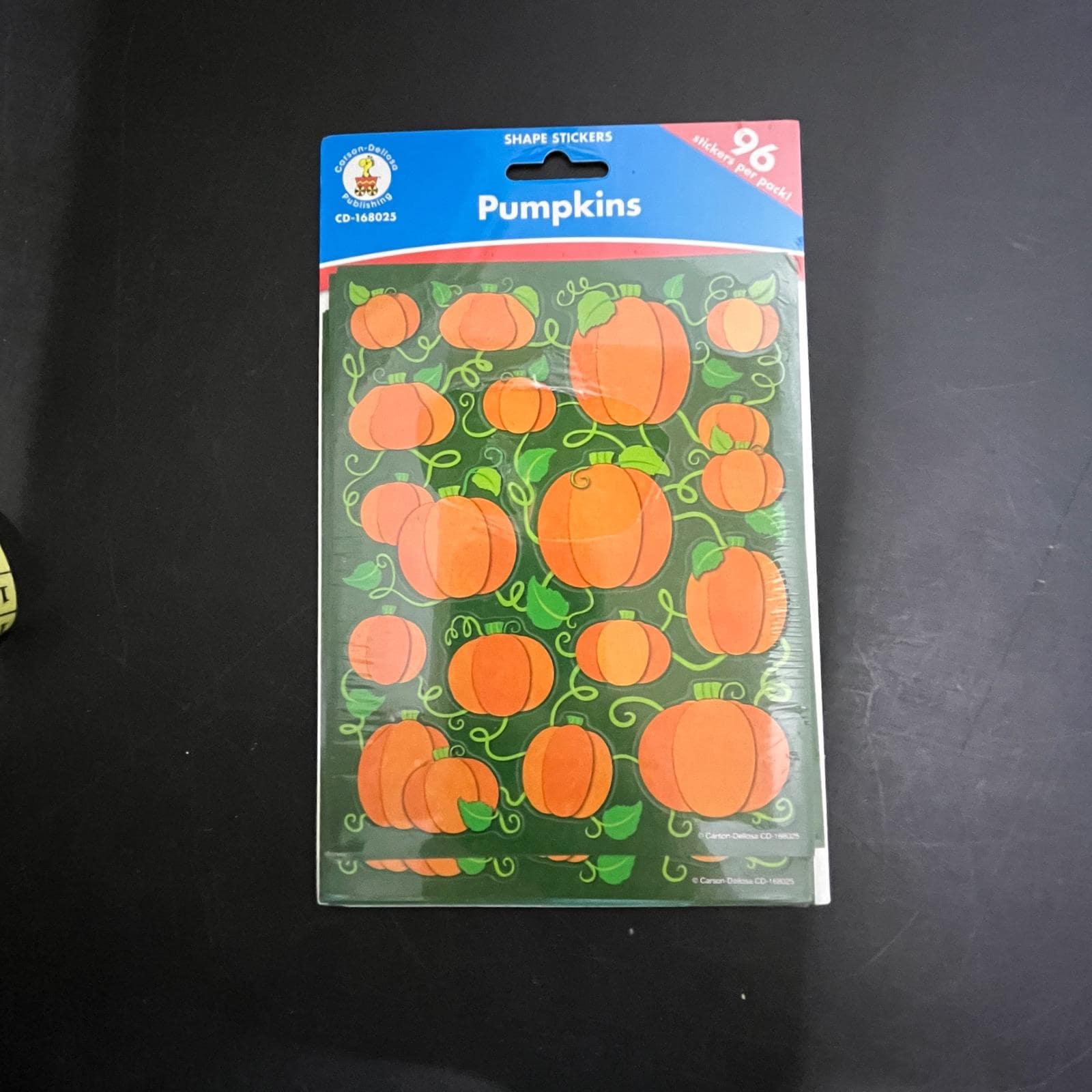 Seasonal Scrapbooking Stickers Autumn Theme Carson-Dellosa Pumpkins ...