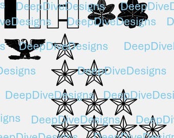 大佐階級章、アメリカ陸軍、空軍、海兵隊、大尉階級、アメリカ海軍