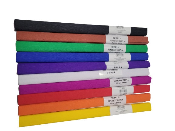 20 Colors Crepe Paper Rolls-wrapping Paper Color Crepe Paper Rolls