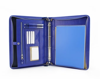 Leather Organizer, Leather Document Folder, Leather Portfolio, Document holder, Tablet Case, Leather Folder, Document Bag