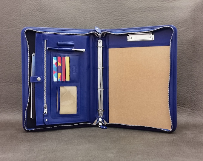 Noda Executive Leather 4 ring binder Professional Business