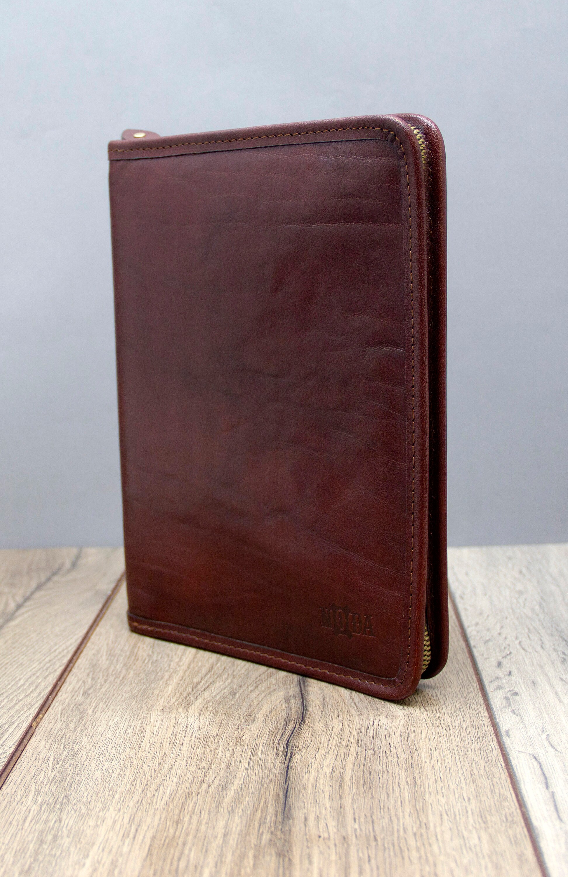 a5 leather portfolio, Slim Leather notepad holder, Business writing