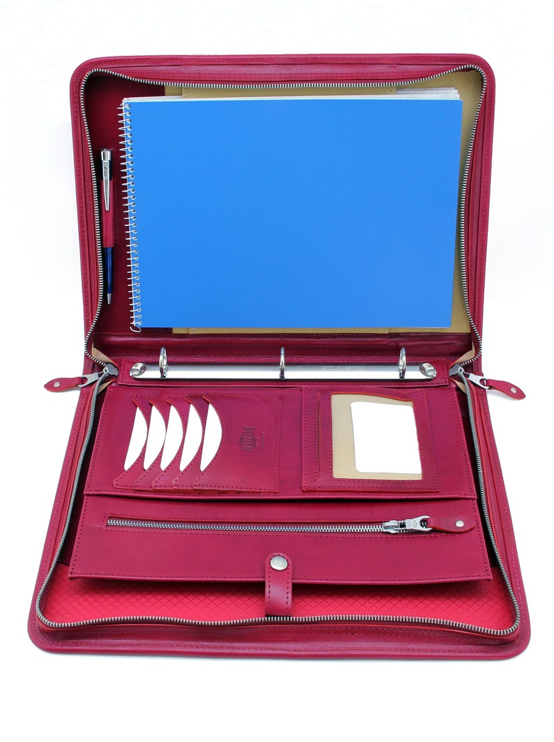 Binder / 8.5 X 11 3 Ring Notebook / Ipad Binder Portfolio / Etsy