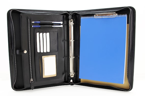 Professional Padfolio With Clipboard, Faux Leather Ethiopia - View #12