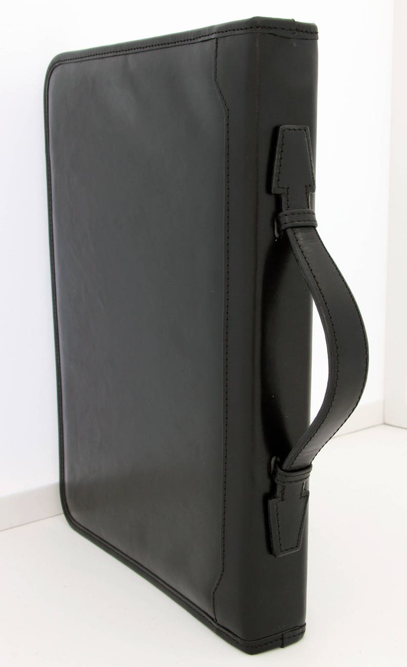 Legal notepad Document holder Leather writing pad cover Etsy