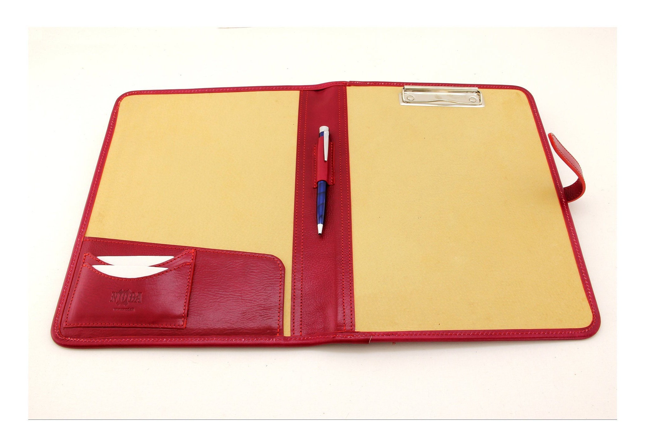 Clipboard A4 Leather Presentation Folder A4 Leather Compendium