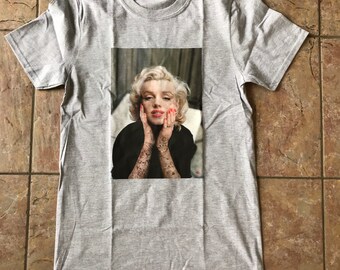 t shirt marilyn monroe lakers