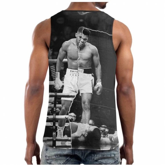 Muhammad Ali/Anthony Joshua baiser Basketball gilet & - half & gilet half - Ko de la boxe - cadeau idée cadeau pour lui - Sports c44d66 Muhammad Ali/Anthony Joshua baiser Basketball gilet & - half & gilet half - Ko de la boxe - cadeau idée cadeau pour lui - Sports c44d66