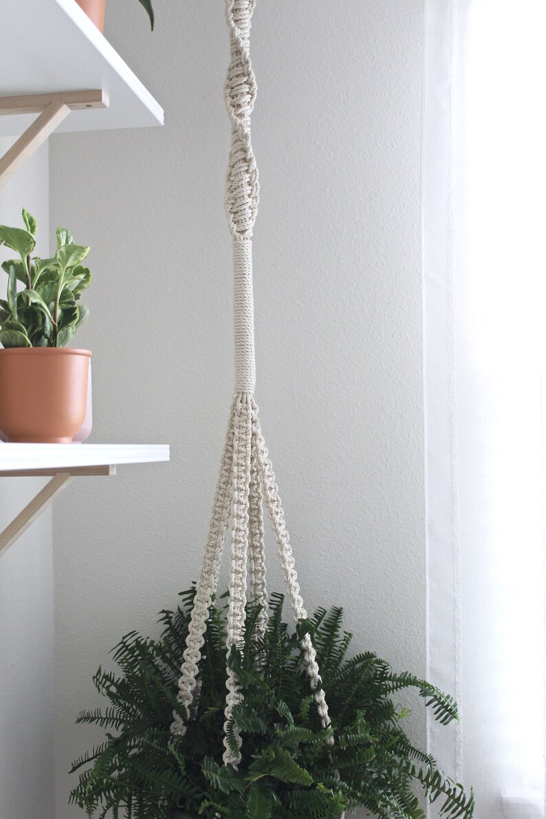 XXL Macrame Plant Hanger 8 Foot Hanging Planter