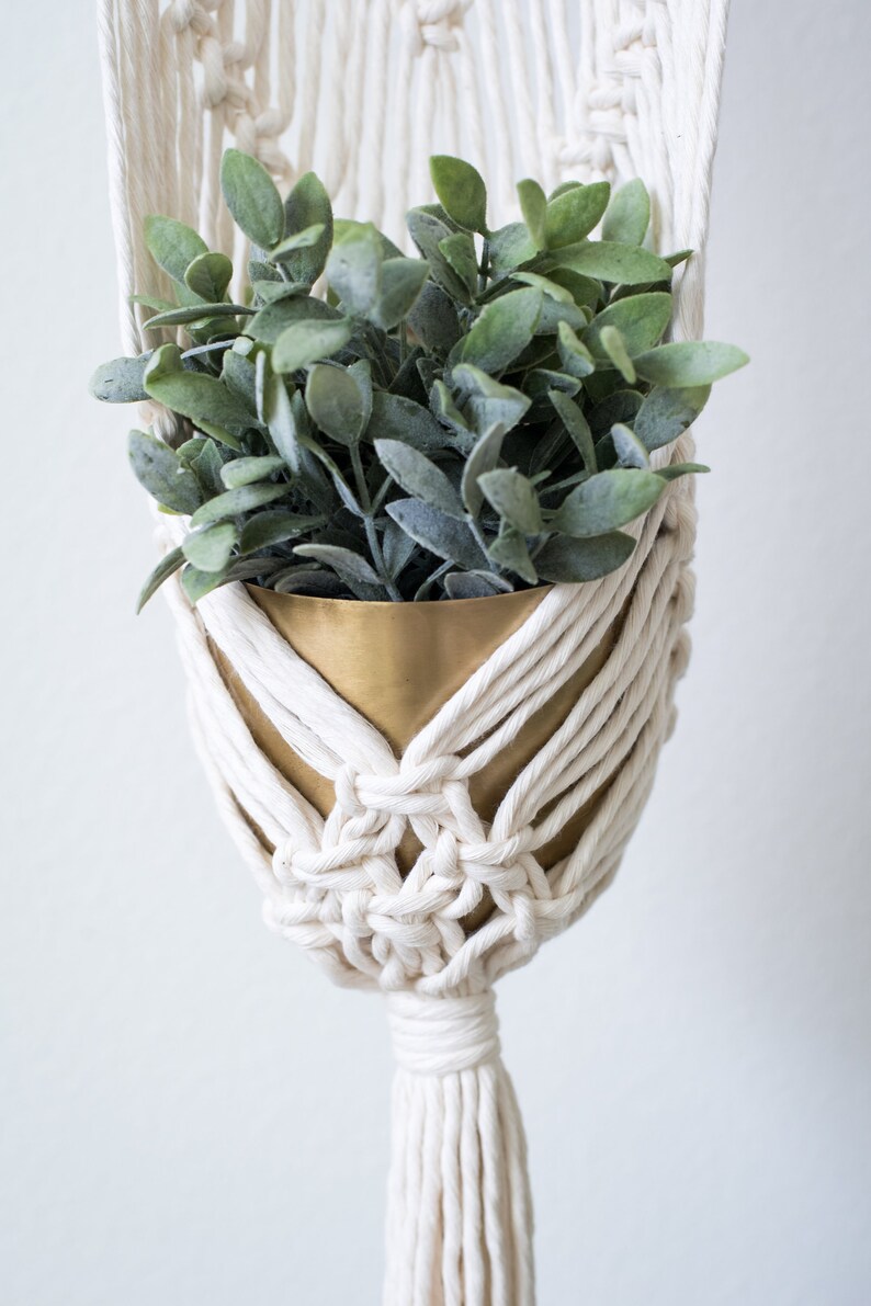 Wall Planter Macrame Plant Hanger Mason Jar Holder Hanging Etsy