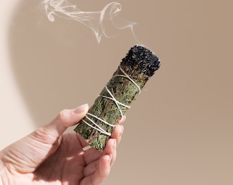 Cedar Smudge Stick, Ethically Harvested Cedar, Energy Cleansing, White Sage Alternative, Smudge Stick