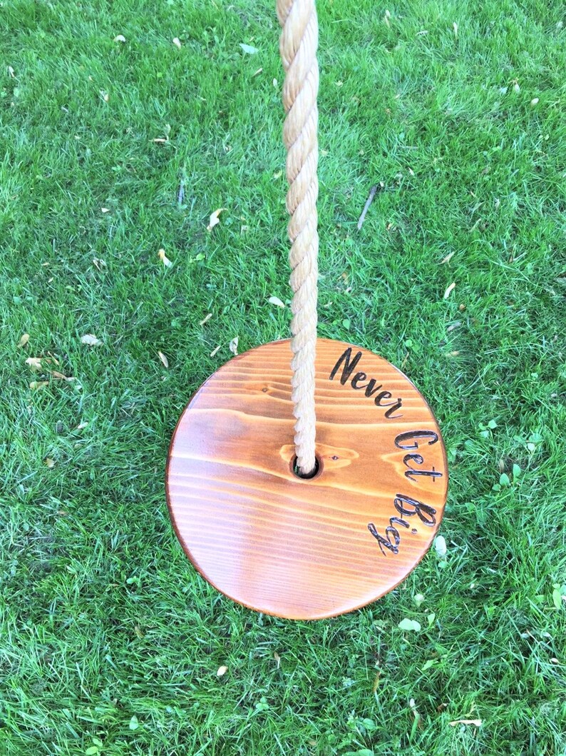 Never Get Big Round Swing | Disc Swing for Kids | Round Rope Swing ...