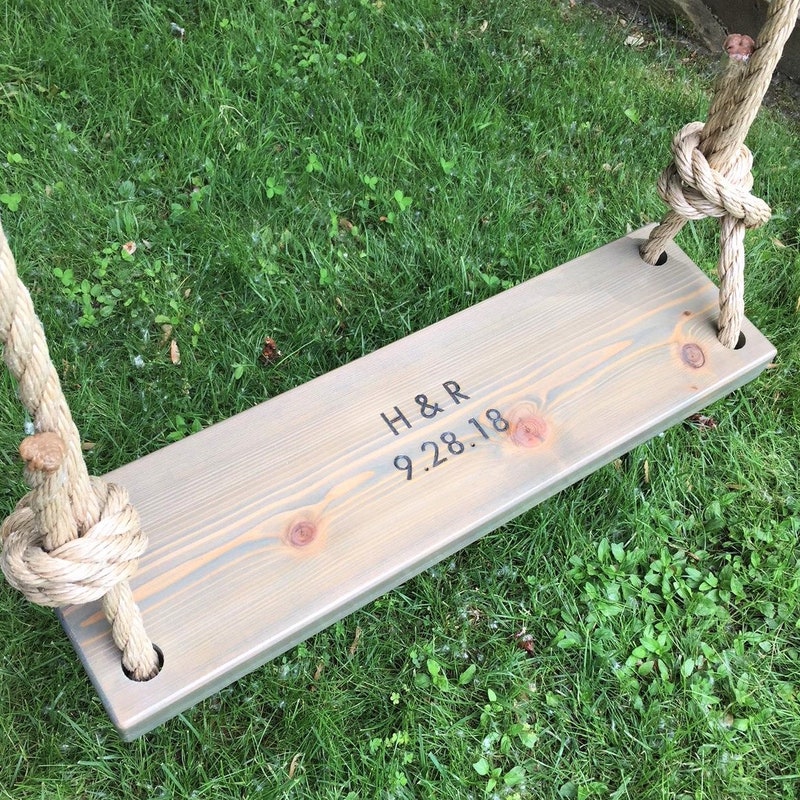 Engraved Swing - Etsy