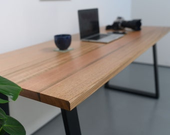 Hardwood Desk - The Simply Wider in Vic Ash