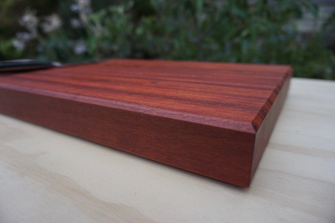 Jarrah Chopping Board Australian Made From Reclaimed Timber Etsy