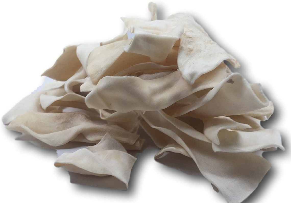 Natural Rawhide Chips for Dogs Bulk Rawhide Dog Treats 1lb Etsy UK