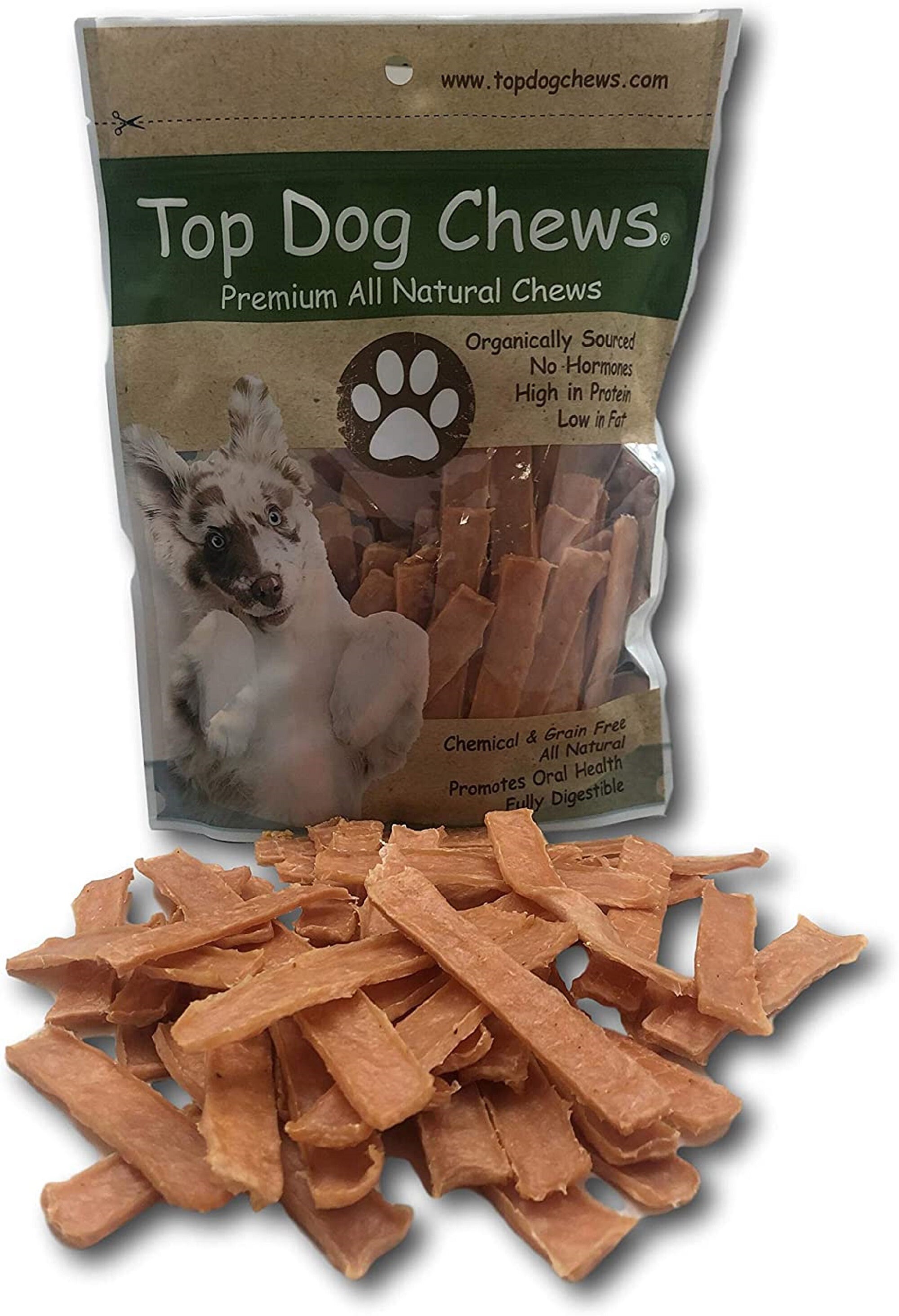 Top Dog Chews Flat Turkey Tendons Made in The USA Large Etsy