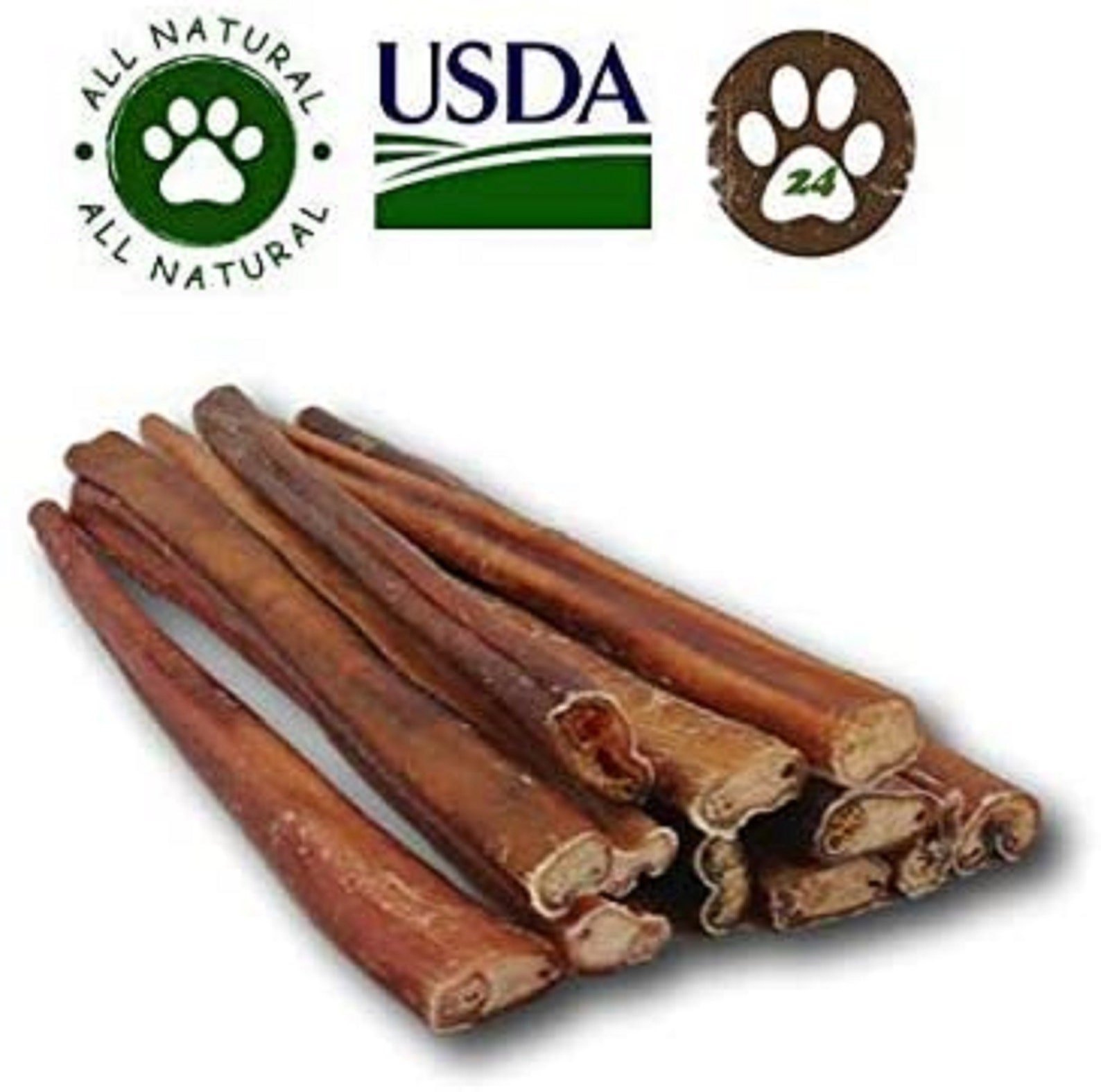 12 Premium Bully Sticks Golosinas para Perros Etsy España