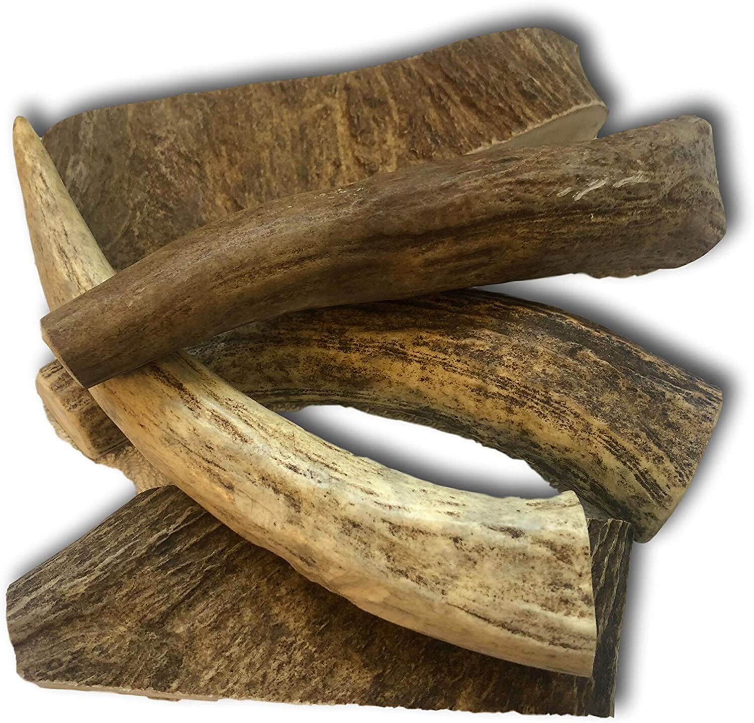 Premium Moose Antler Dog Chew - Natural Grade A | 1lb Variety Pack