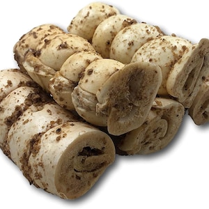Top Dog Chews Beef Cheek Rolls 6&quot; with Bully Dust Sprinkles - 5 Pack from (6&quot; - 5 Pack)