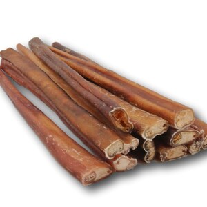 Top Dog Chews THICK GRADE AA 12&quot; Bully Sticks 12 Pack